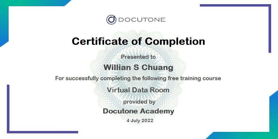 Docutone Certification English V1 1 - Docutone